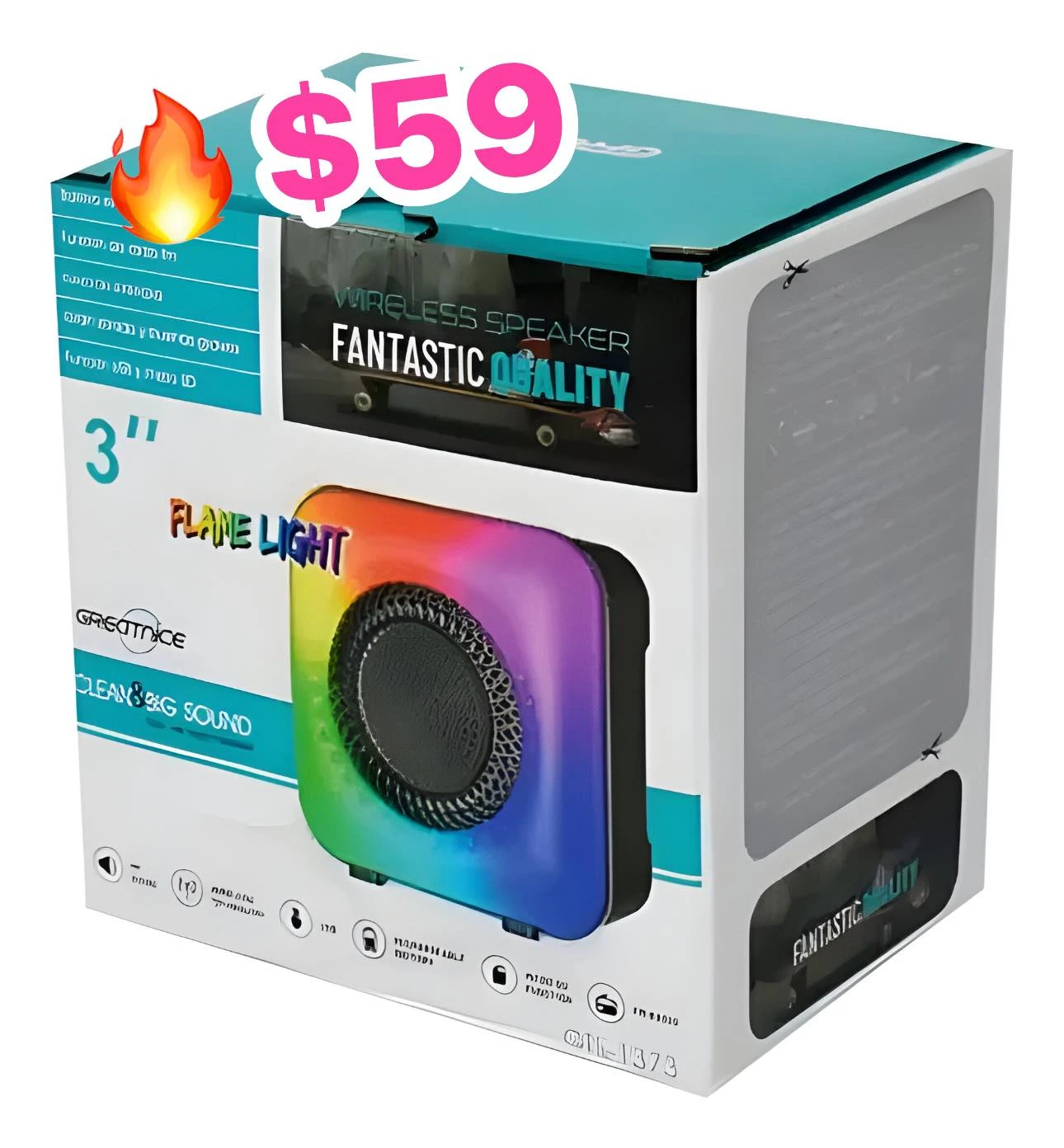 🔥BOCINA BLUETOOTH  SD FM🔥
