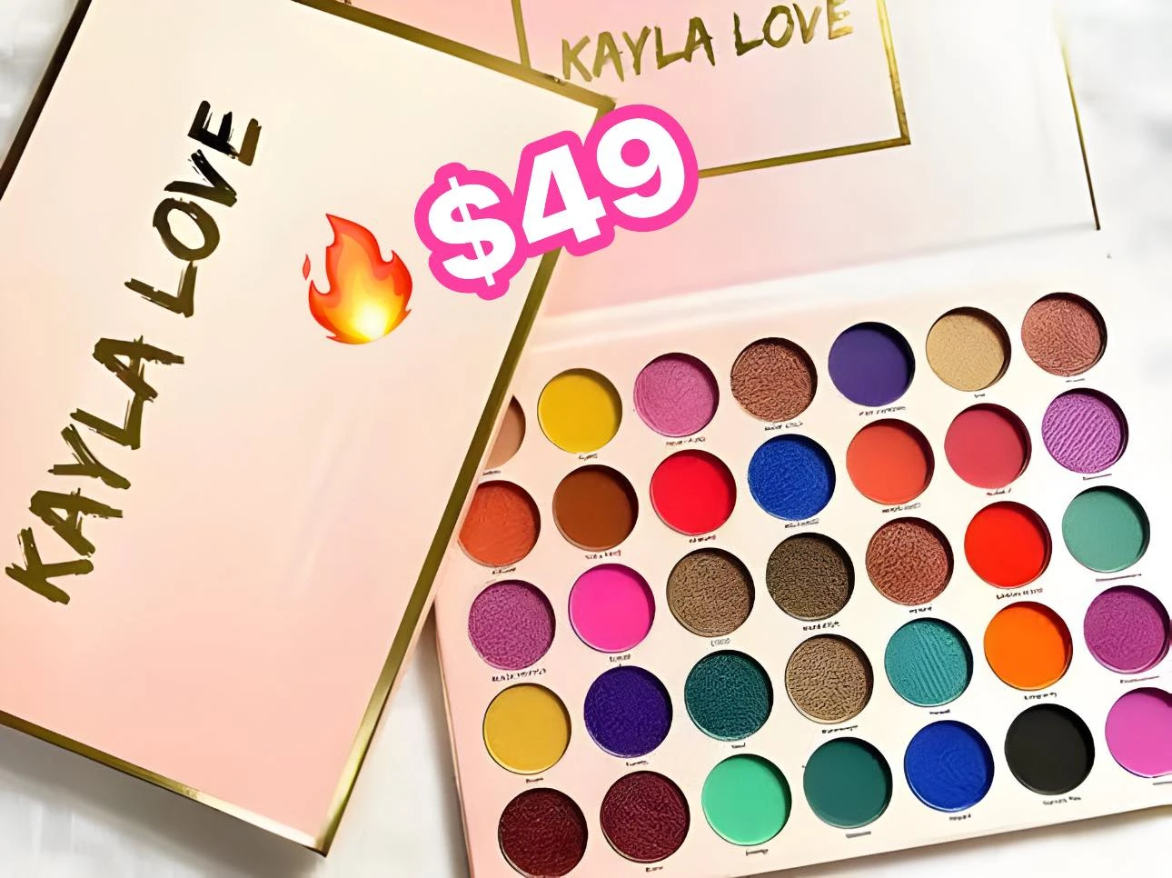 🔥PALETA SOMBRAS MÁQUILLAJE🔥 KAYLA LOVE