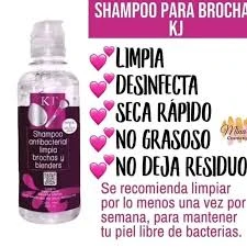 Chuchulucos Texcoco | Shampoo antibacterial limpia brochas y blenders KJ✨7506289937844