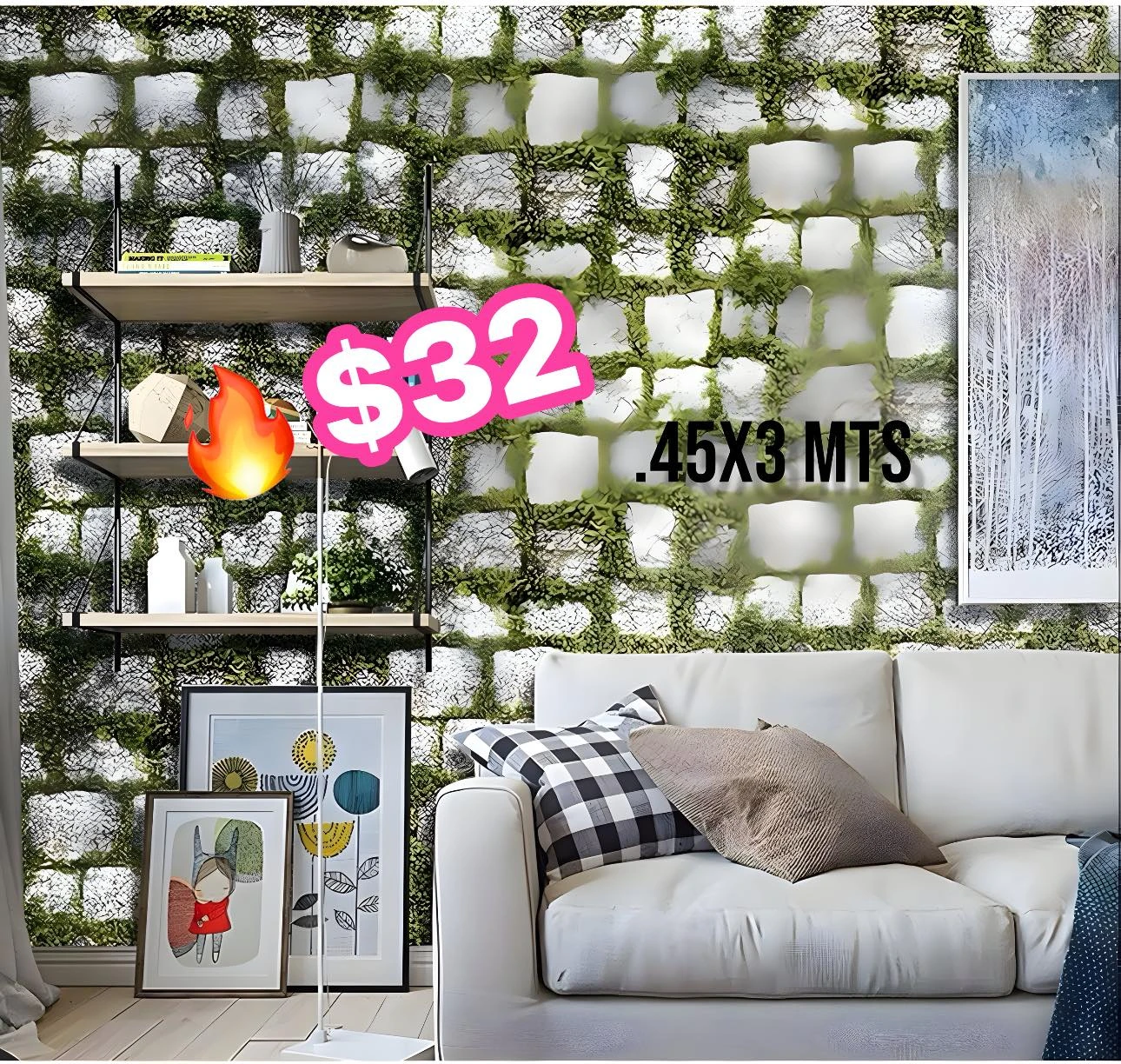 🔥PAPEL PARA DECORAR🔥 6920232174208